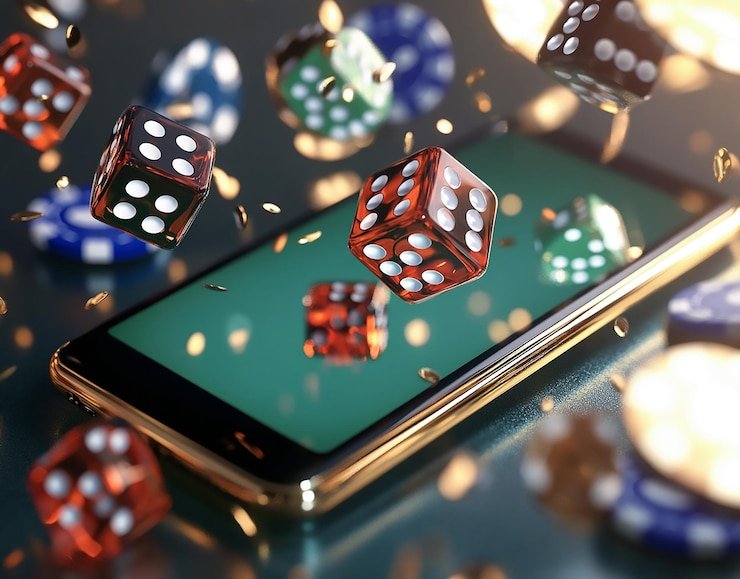 Layar beranda aplikasi mobile slot88ku menampilkan menu olahraga, permainan live dealer, dan pasar taruhan
